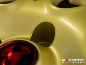 FIAT 500 ABARTH Tributo Ferrari Alloy Wheel Set - Gold Finish